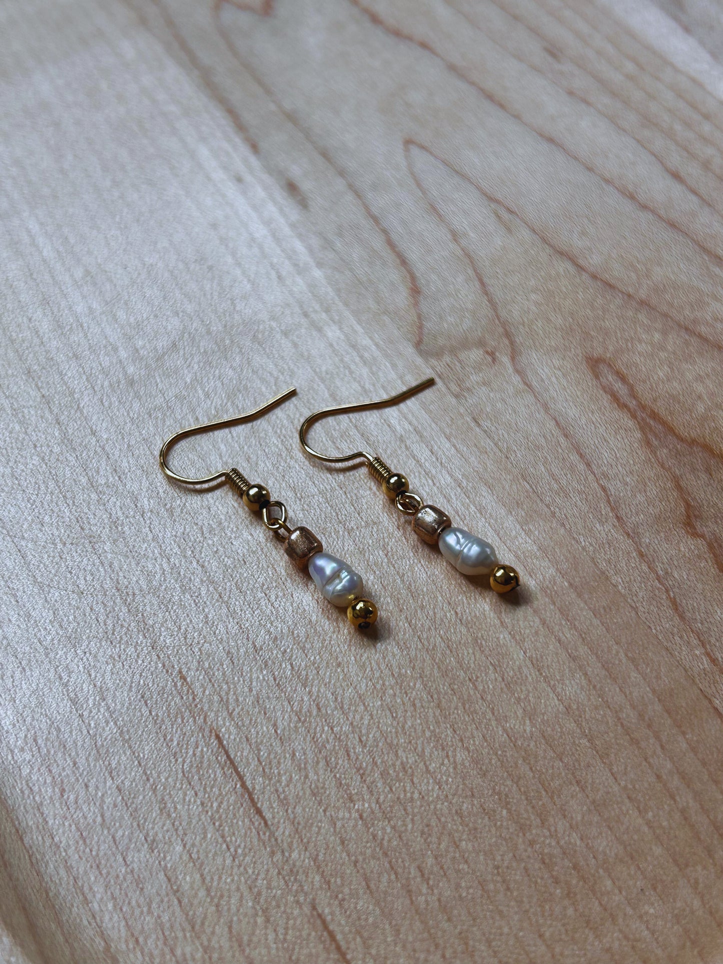 Vintage Pearl Earrings